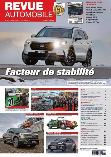 Revue Automobile - 25 Janvier 2024