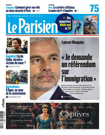 Le Parisien - 26 Janvier 2024