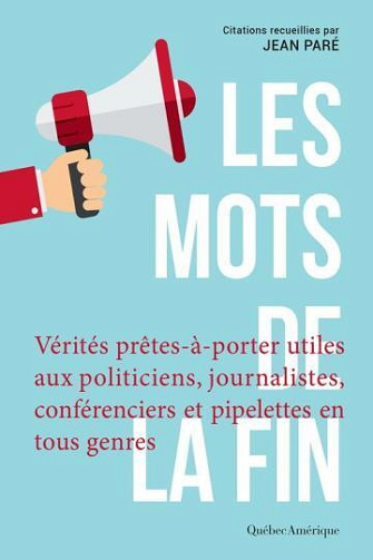 Les mots de la fin - Jean Paré (2018)