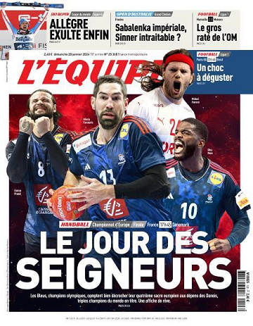 L’equipe du Dimanche 28 Janvier 2024