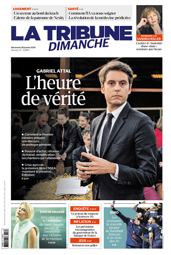 La Tribune Dimanche - 28 Janvier 2024