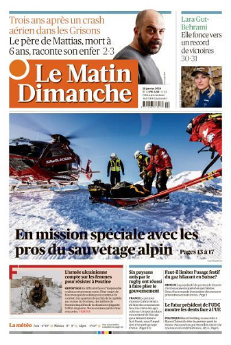 Le Matin Dimanche - 28 Janvier 2024