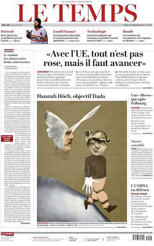 Le Temps - 29 Janvier 2024