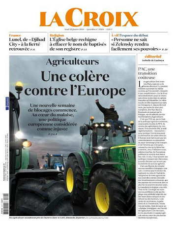La Croix - 29 Janvier 2024