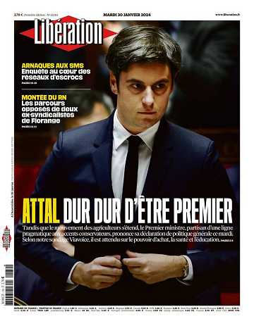 Libération du Mardi 30 Janvier 2024