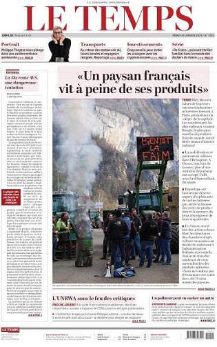 Le Temps - 30 Janvier 2024