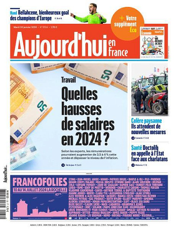 Aujourd’hui en France - 30 Janvier 2024