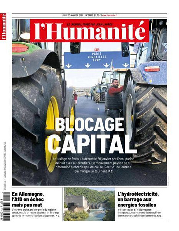 L’Humanite - 30 Janvier 2024