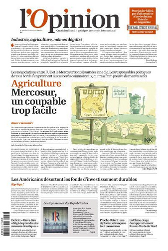 L’Opinion - 30 Janvier 2024