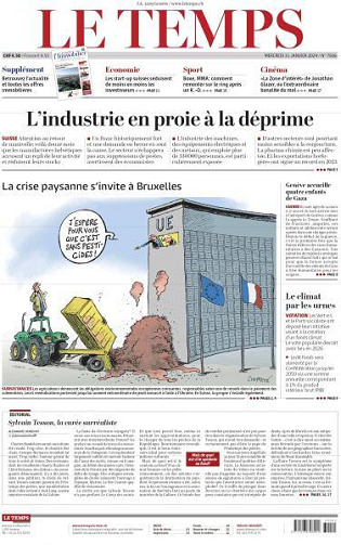 Le Temps - 31 Janvier 2024