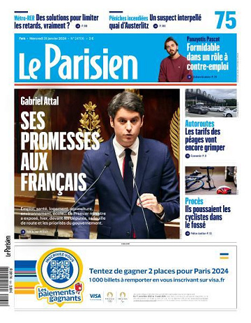 Le Parisien - 31 Janvier 2024