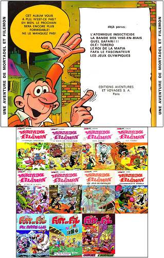 Mortadel et Filémon - Tomes 01 à 08