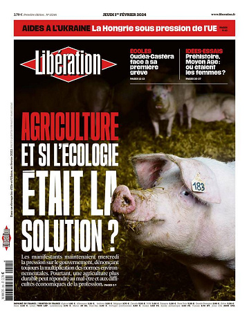 Libération du Jeudi 1er Février 2024