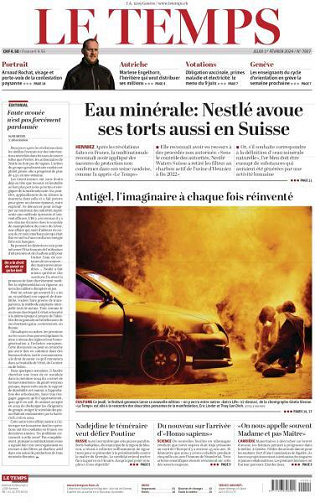 Le Temps - 1 Février 2024