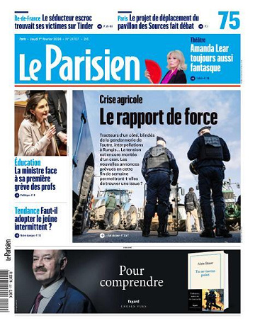 Le Parisien - 1 Février 2024