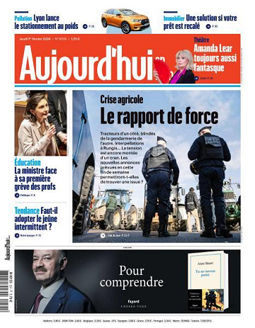 Aujourd’hui en France - 1 Février 2024