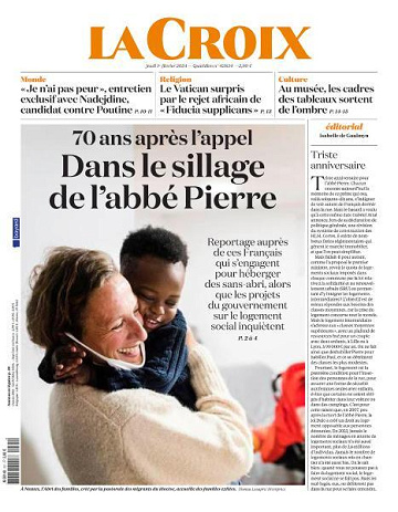 La Croix - 1 Février 2024