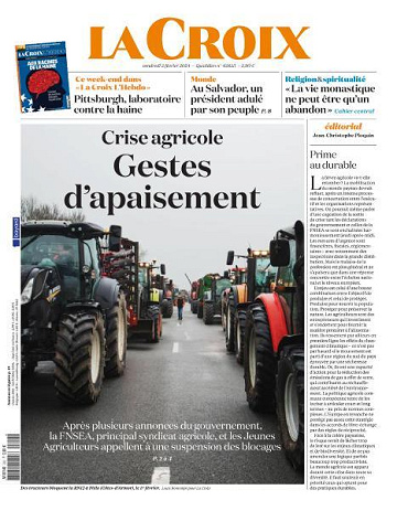 La Croix - 2 Février 2024