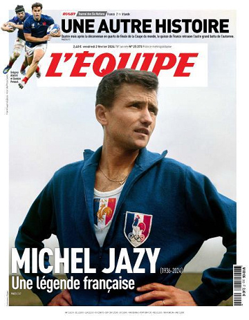 L’equipe du Vendredi 2 Février 2024