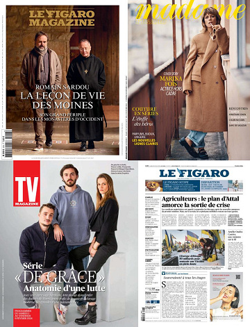 Pack Le Figaro et ses 3 suppléments - Vendredi 2 Février 2024