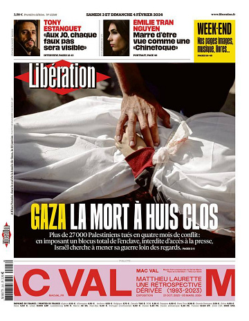 Libération du Samedi 3 et Dimanche 4 Février 2024