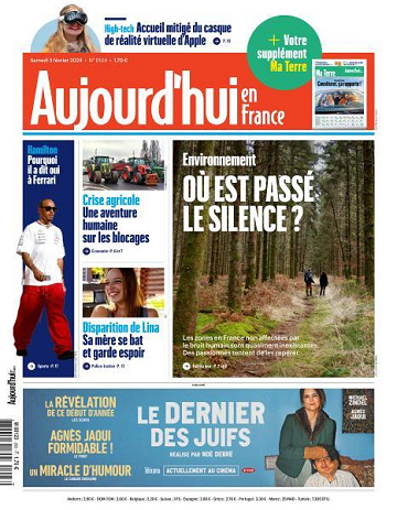 Aujourd’hui en France - 3 Février 2024