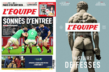 Pack L’Equipe + L’Equipe Magazine - 3 Février 2024