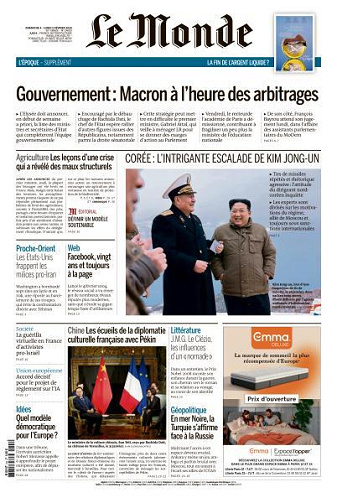 Le Monde du Dimanche 4 et Lundi 5 Février 2024