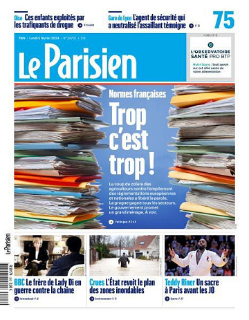 Le Parisien - 5 Février 2024