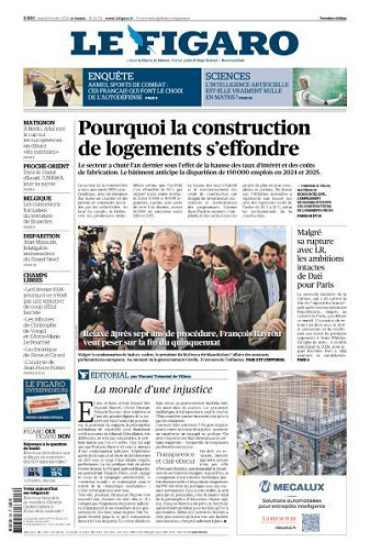 Le Figaro du Mardi 6 Février 2024