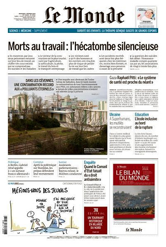 Le Monde du Mercredi 7 Février 2024