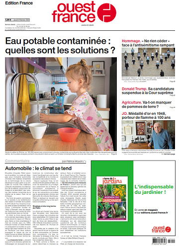 Ouest-France Édition France du Jeudi 8 Février 2024
