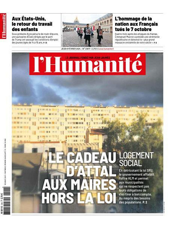 L’Humanite - 8 Février 2024