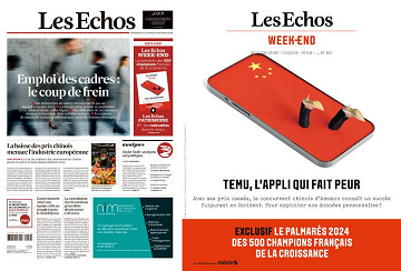 Pack Les Echos + Les Echos Week-end - Vendredi 9 Février 2024