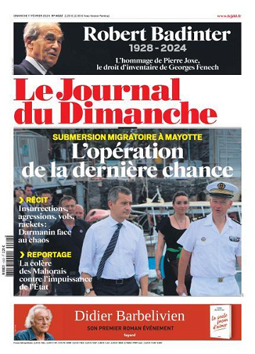 Le Journal du Dimanche - 11 Février 2024