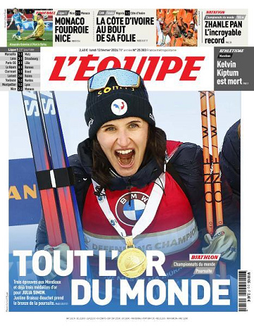 L’equipe du Lundi 12 Février 2024