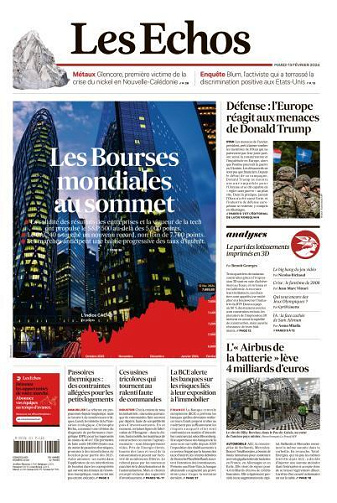 Les Echos du Mardi 13 Février 2024