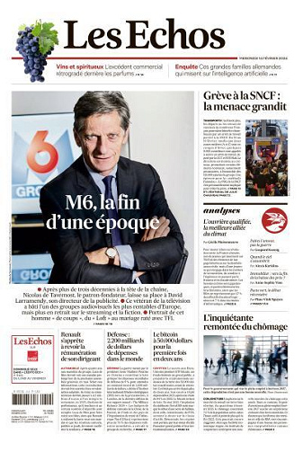 Les Echos du Mercredi 14 Février 2024