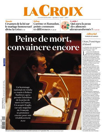 La Croix - 14 Février 2024