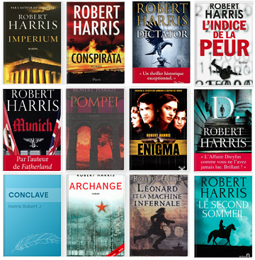 Robert Harris - Pack de 16 livres