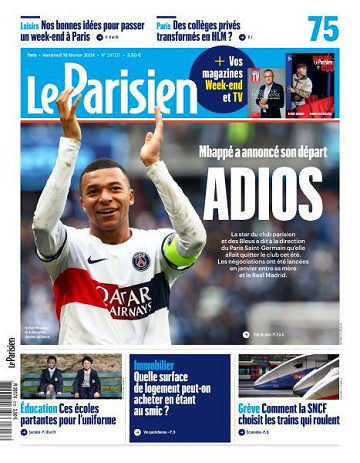 Le Parisien - 16 Février 2024