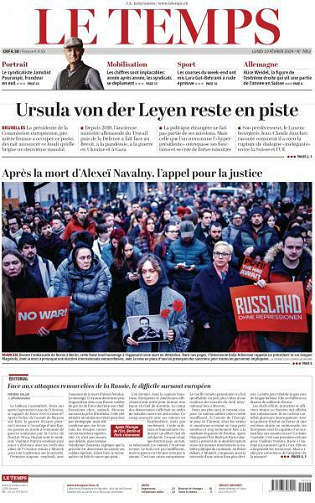 Le Temps - 19 Février 2024