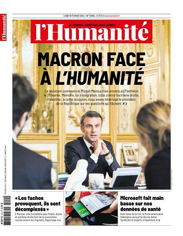 L’Humanite - 19 Février 2024