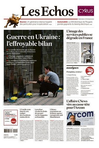 Les Echos du Mercredi 21 Février 2024