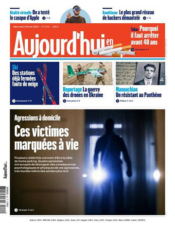 Aujourd’hui en France - 21 Février 2024