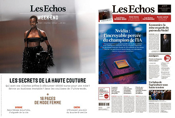 Pack Les Echos + Les Echos Week-end - Vendredi 23 Février 2024