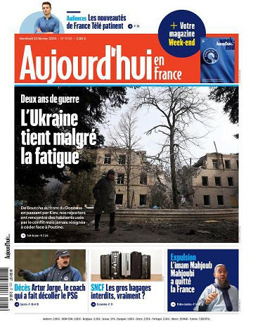 Aujourd’hui en France - 23 Février 2024