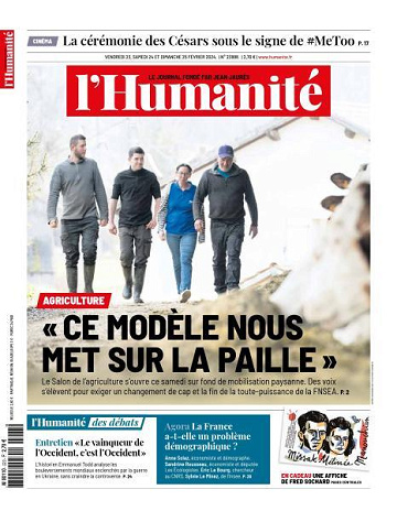 L’Humanite - 23-25 Février 2024