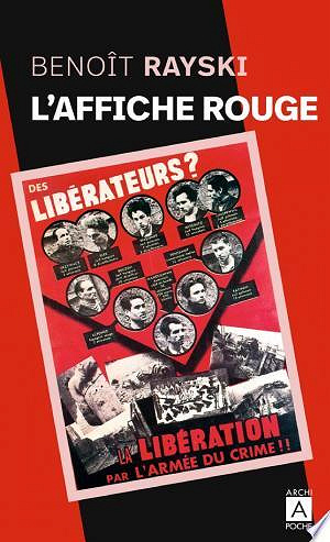 L'affiche rouge - Benoît Rayski (2024)
