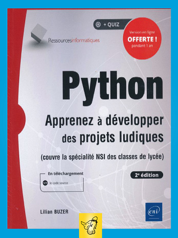 Python - Apprenez à développer des projets ludiques 2ed - Lilian Buzzer